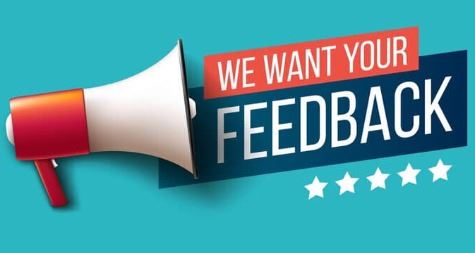 we want your feedback