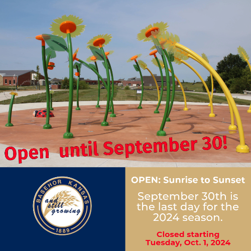 9_23 Splash Pad Closes Sept. 30